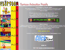 Tablet Screenshot of fliptoon.freetoon.com